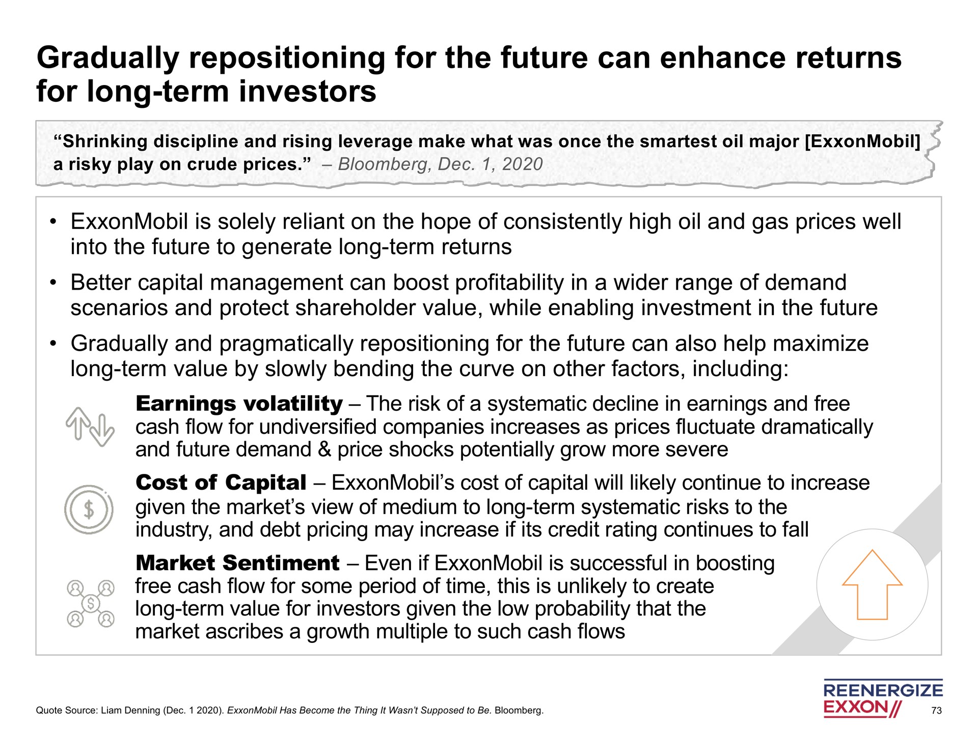 gradually repositioning for the future can enhance returns for long term investors | Engine No. 1