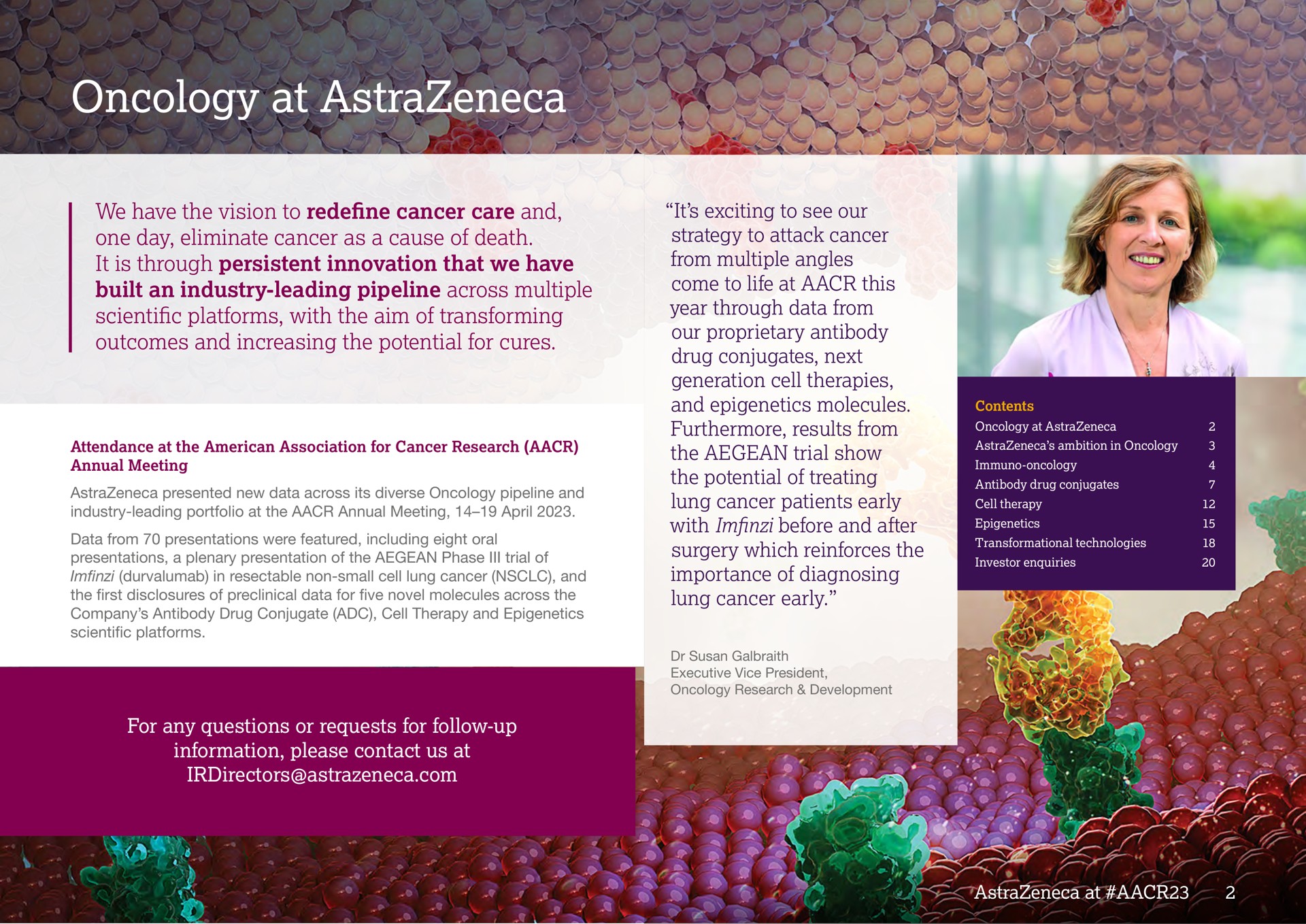 oncology at | AstraZeneca