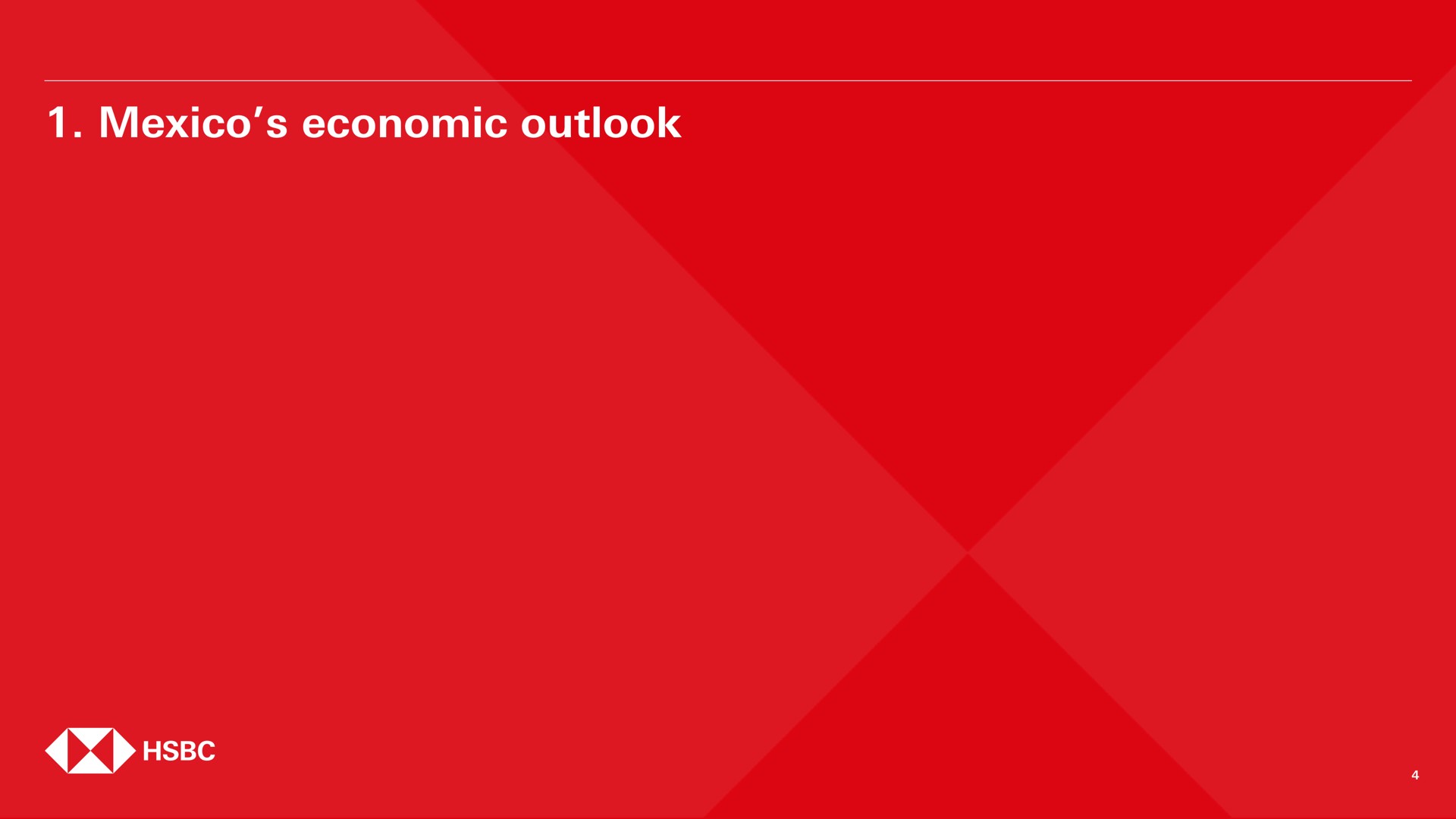 economic outlook | HSBC