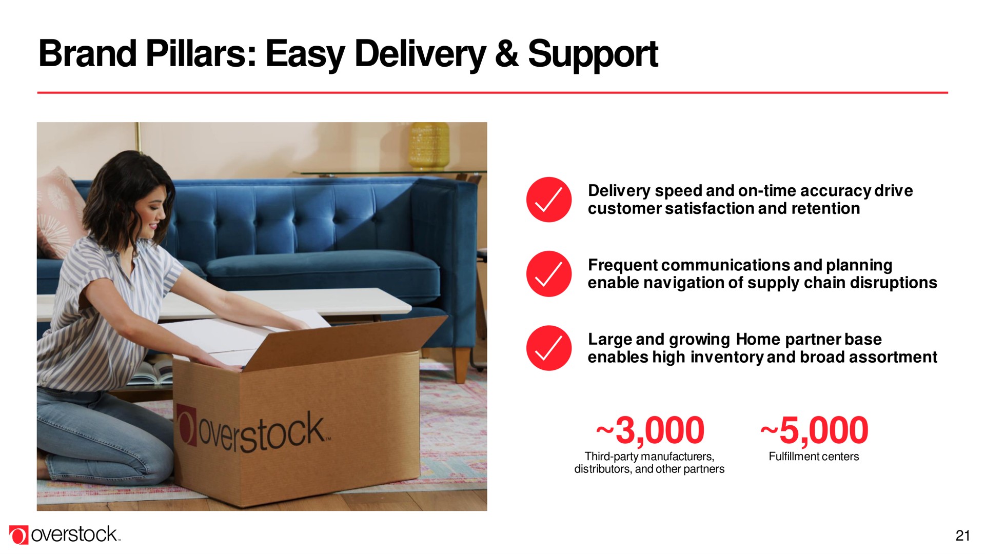 brand pillars easy delivery support | Overstock