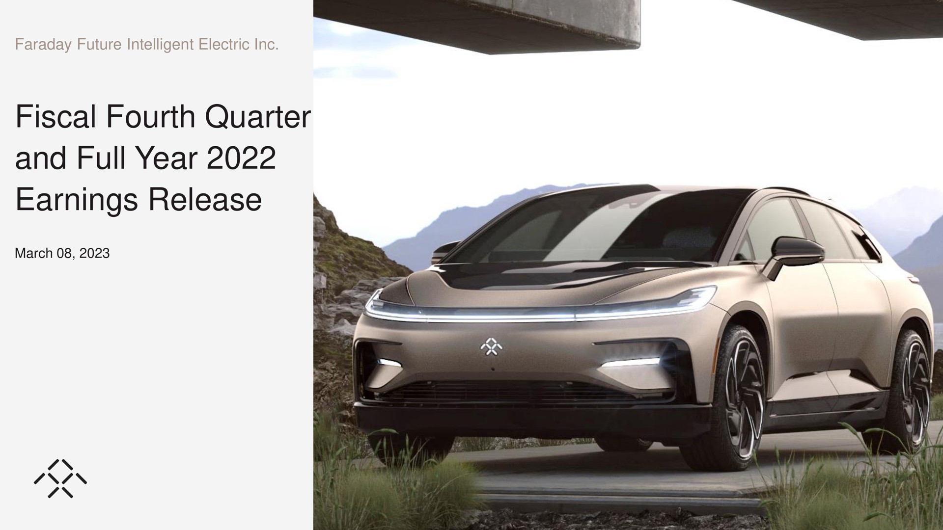 faraday future intelligent electric fiscal fourth quarter and full year earnings release march | Faraday Future
