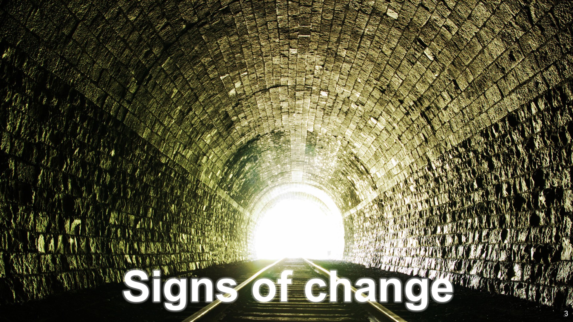 signs of change | SoftBank