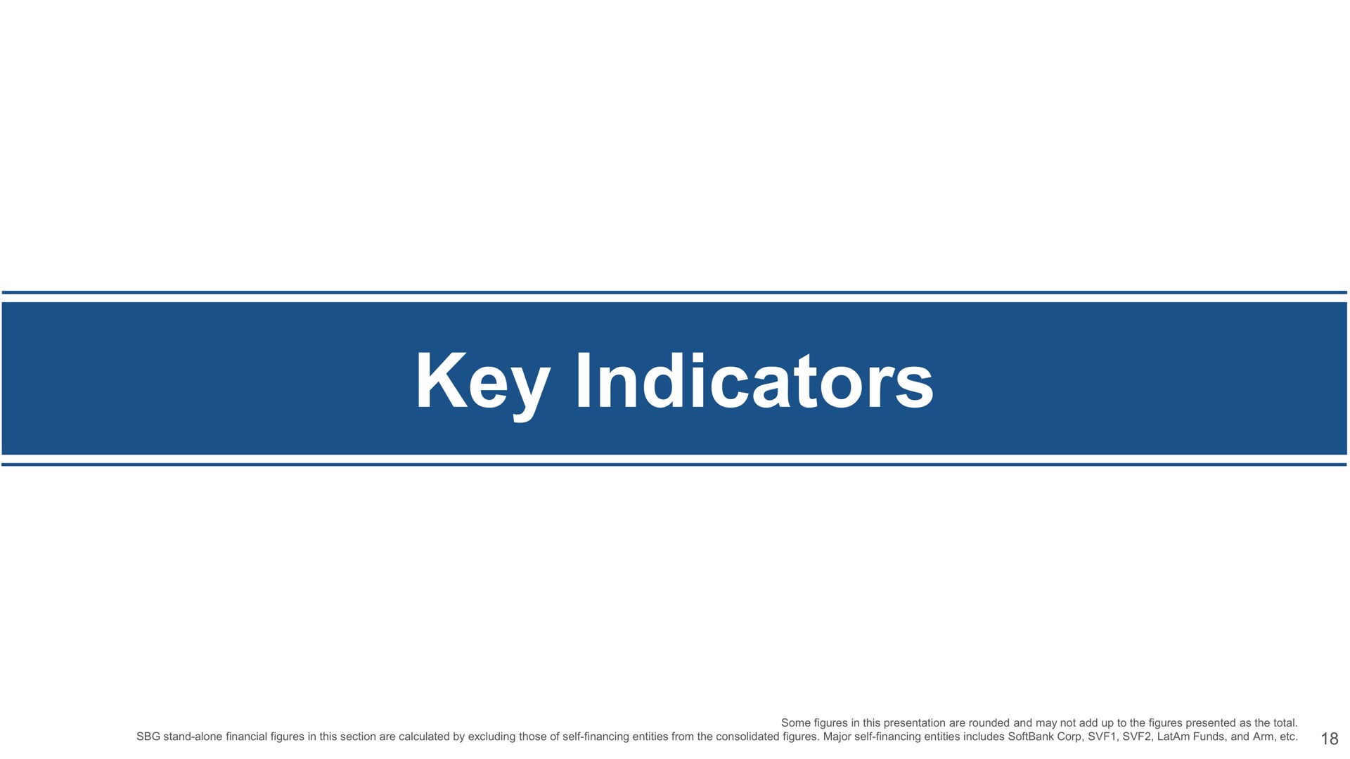 key indicators | SoftBank