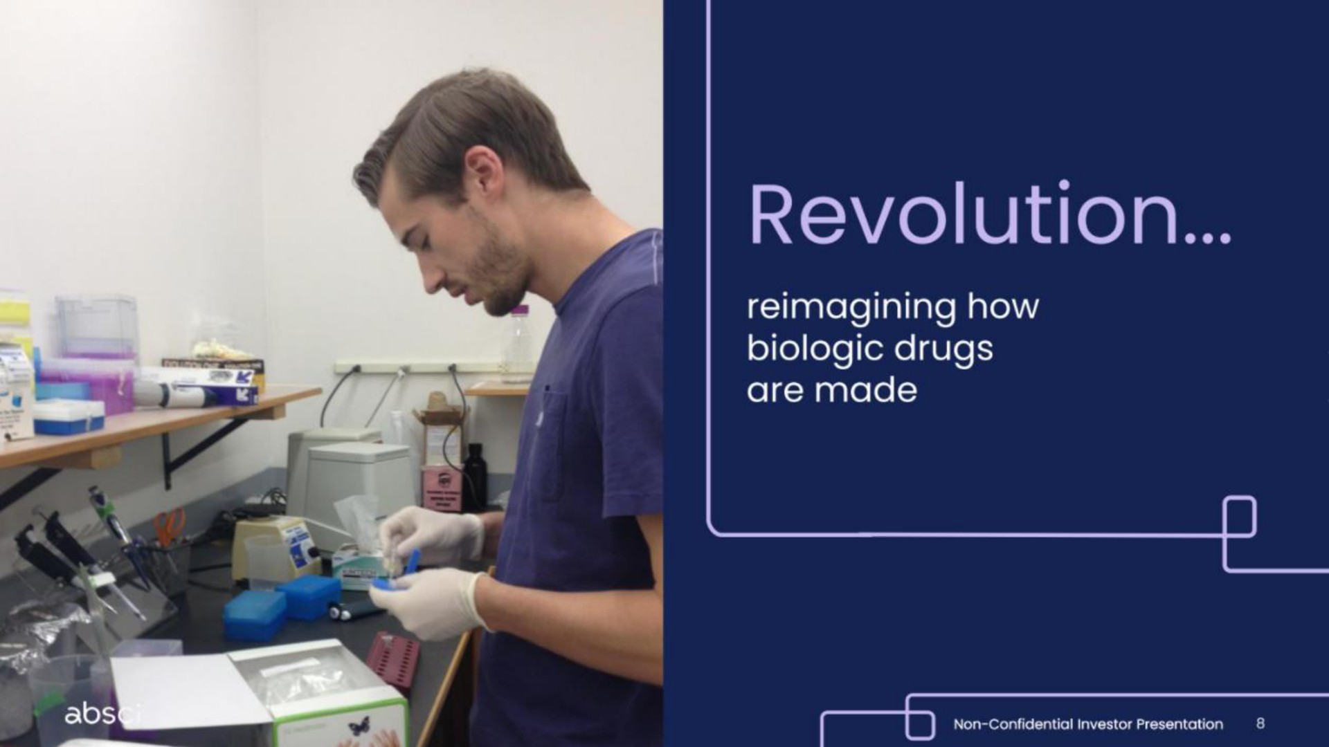 revolution how biologic drugs are made | Absci