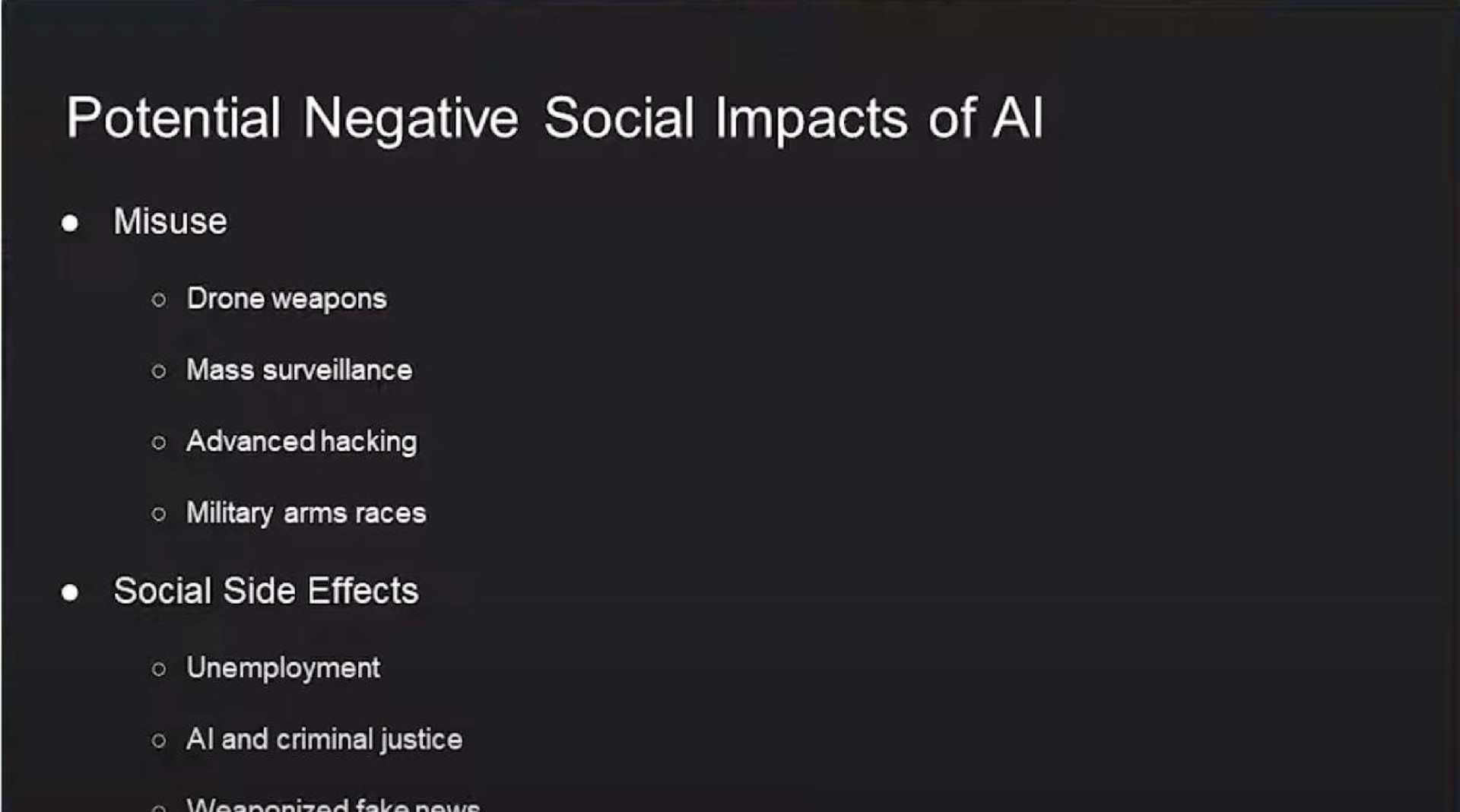 potential negative social impacts of | OpenAI