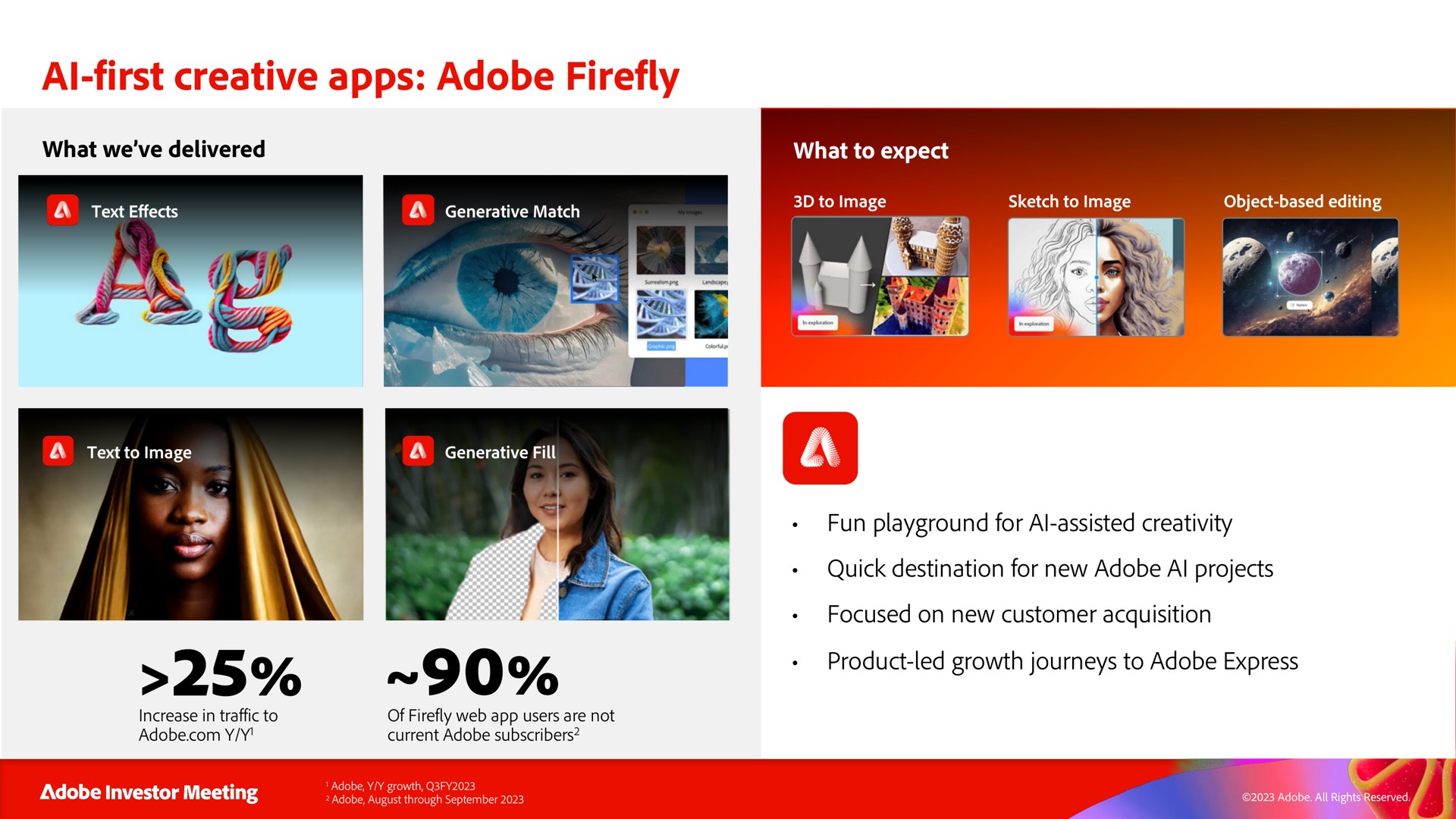 first creative adobe firefly first a a | Adobe