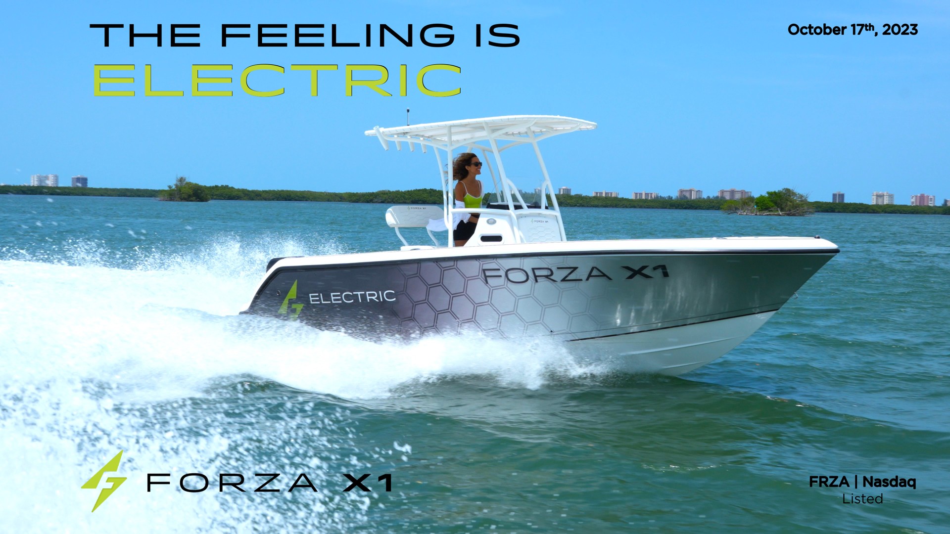 the feeling is electric a | Forza X1