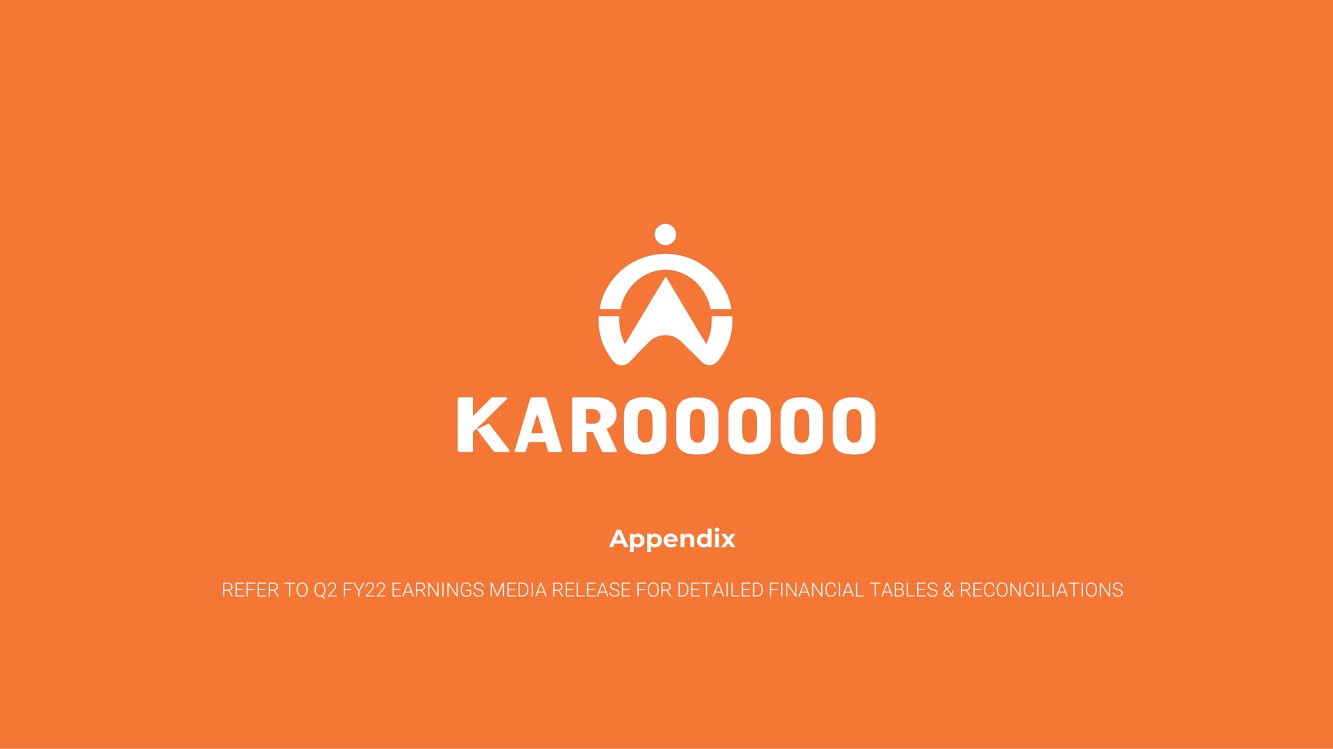 appendix | Karooooo
