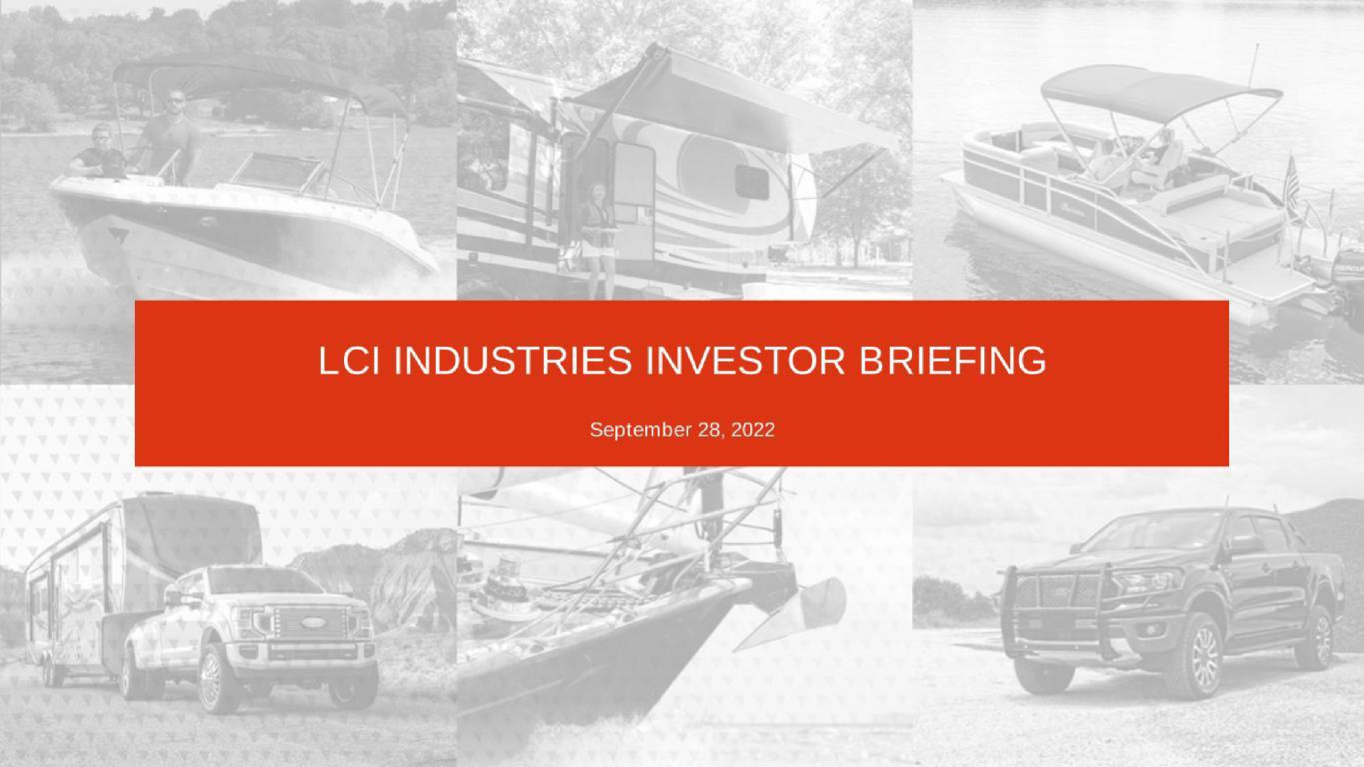 industries investor briefing | LCI Industries