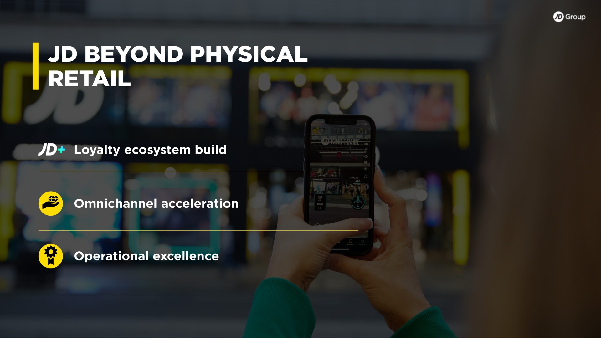 beyond physical retail loyalty ecosystem build acceleration operational excellence | JD Sports