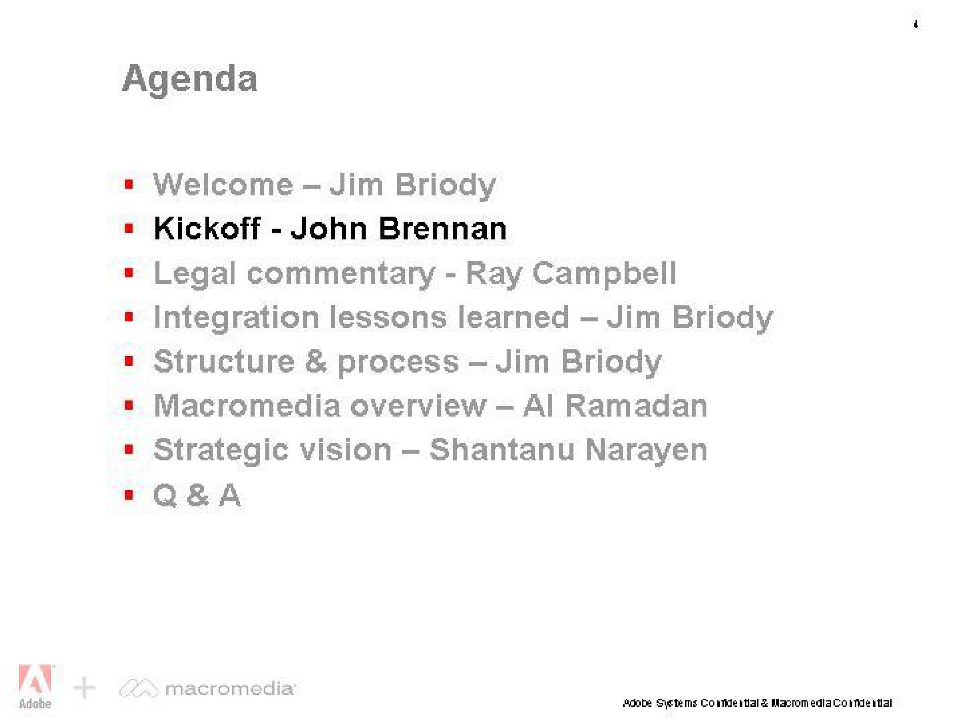 agenda strategic vision a | Adobe