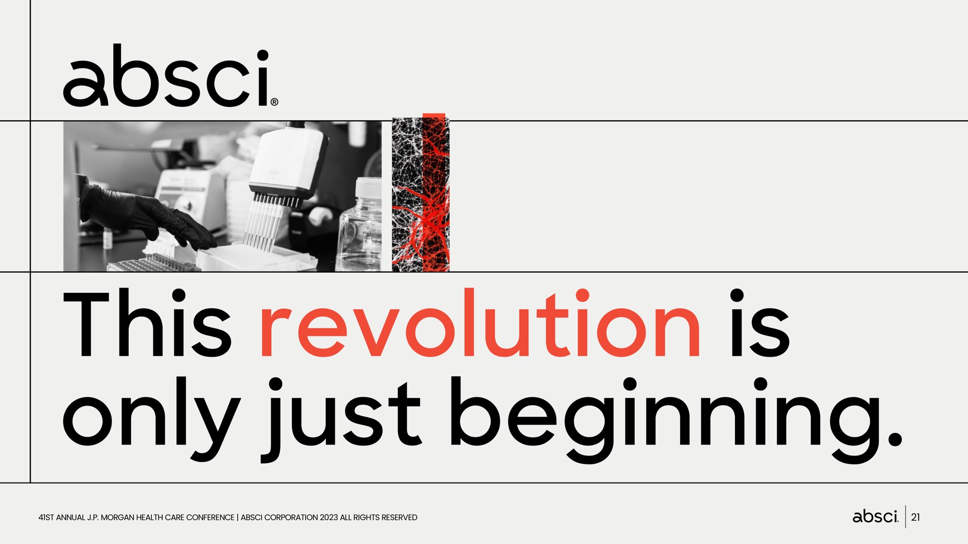 this revolution is only just beginning | Absci
