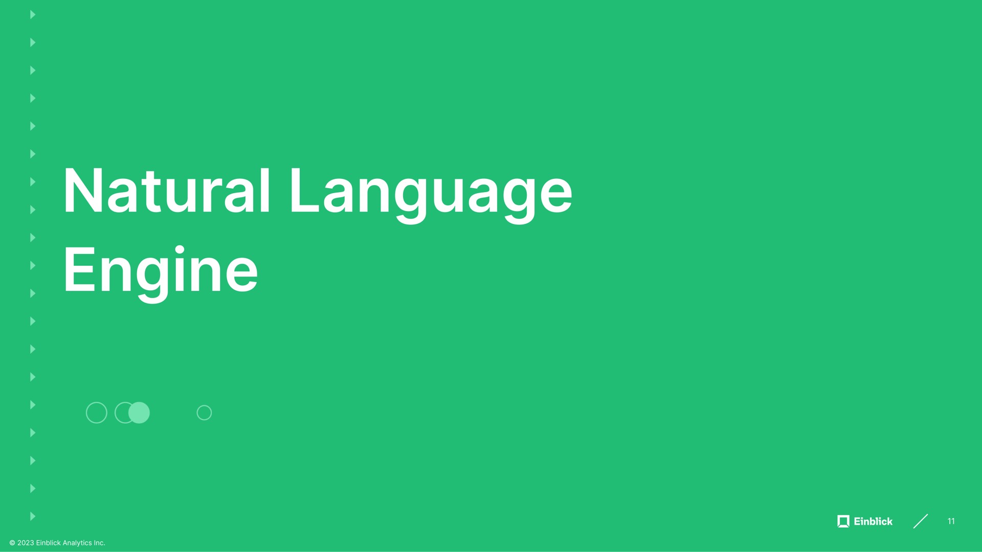 natural language engine | Einblick