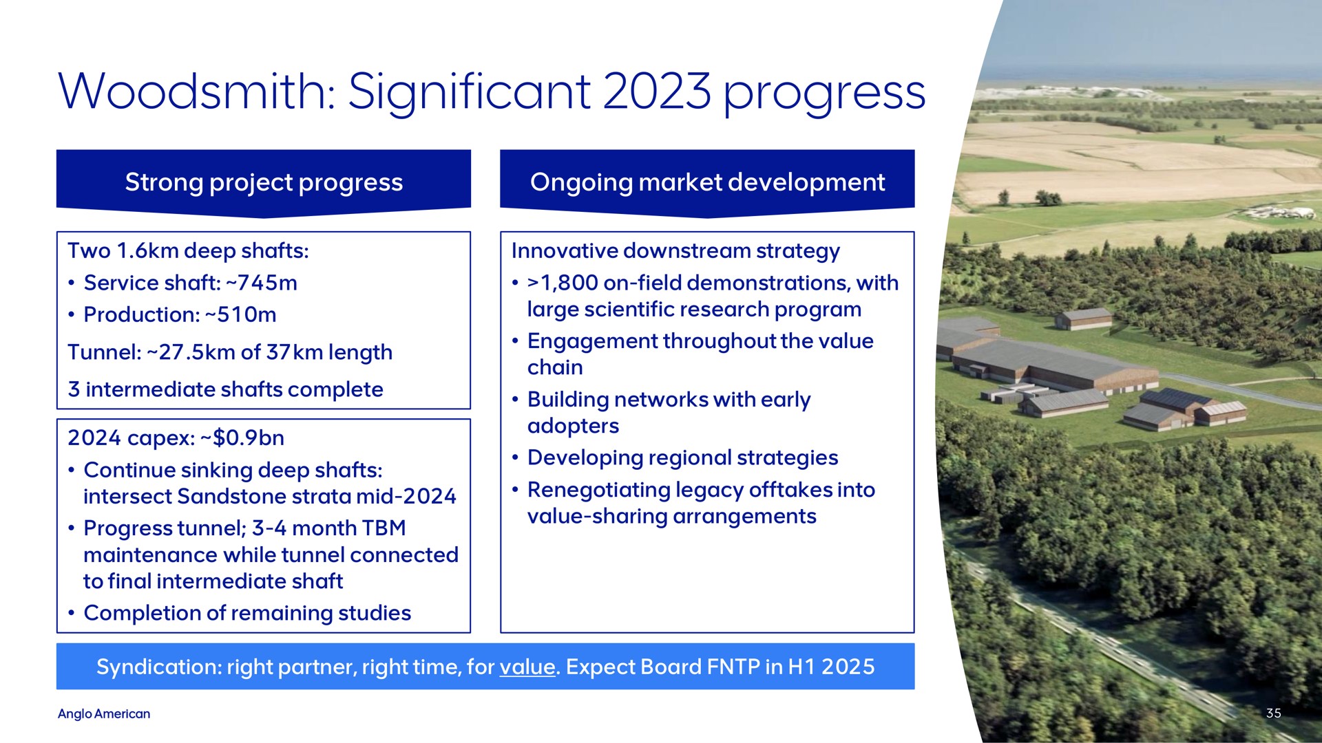 significant progress | AngloAmerican