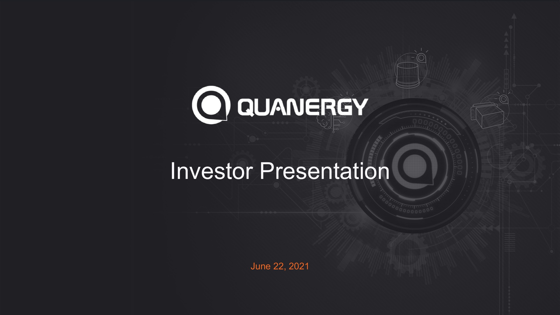investor presentation | Quanergy