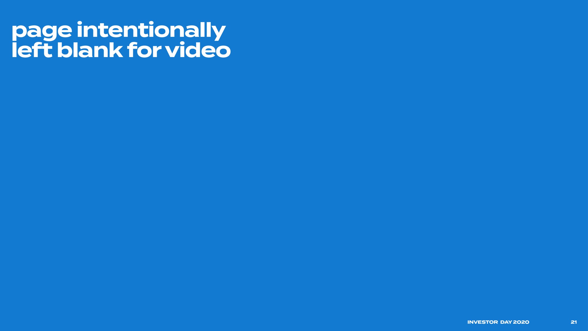 page intentionally left blank for video | Bed Bath & Beyond