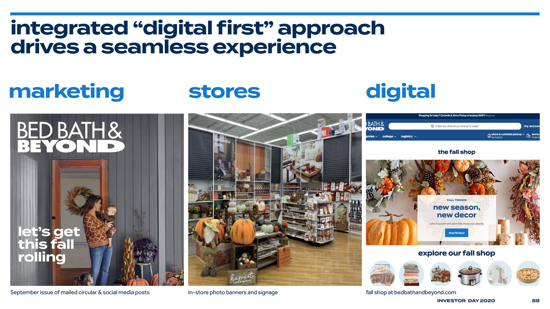 integrated digital approach drives a seamless experience marketing stores digital first bed bath beyond | Bed Bath & Beyond