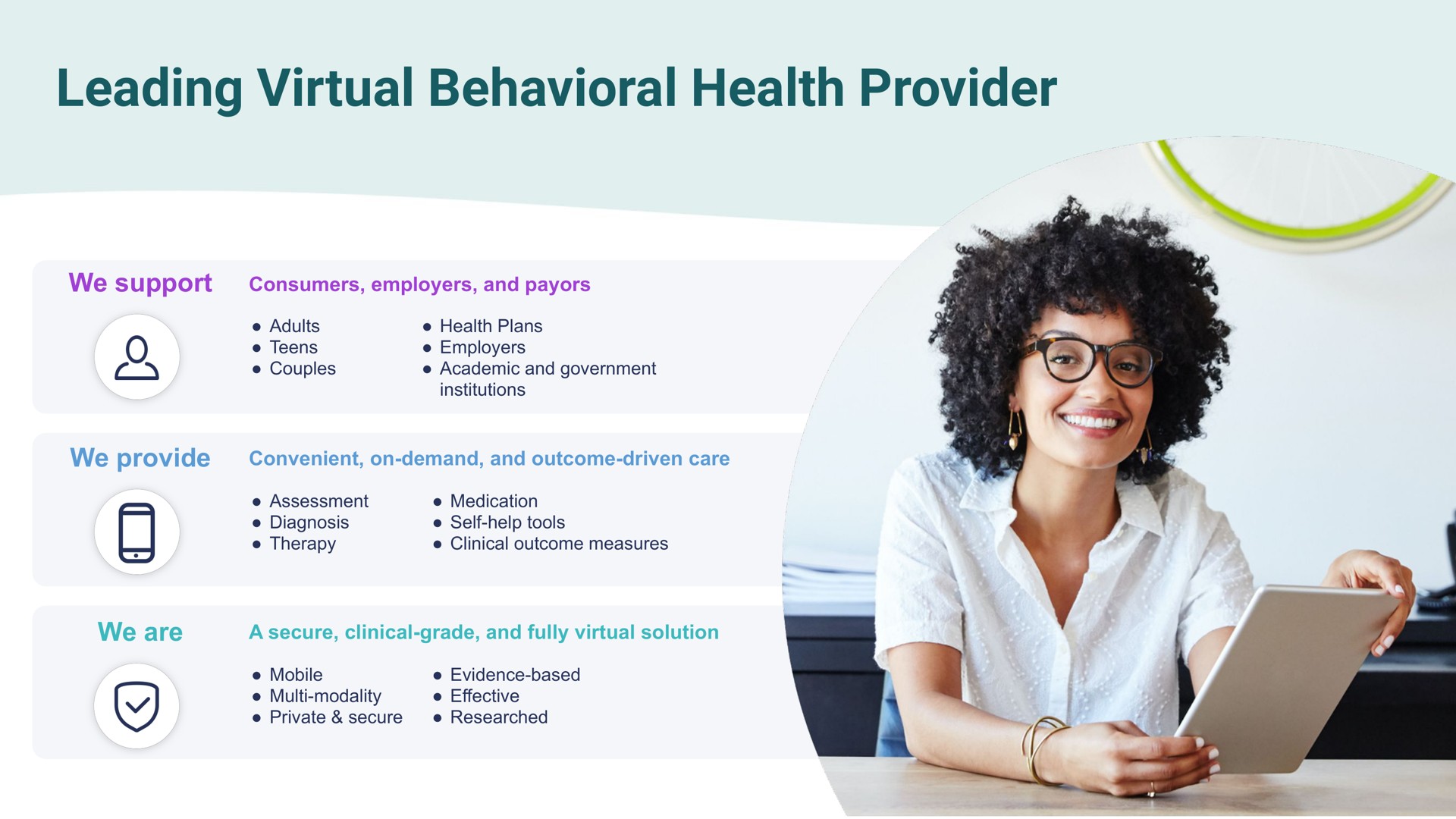 leading virtual behavioral health provider | Talkspace