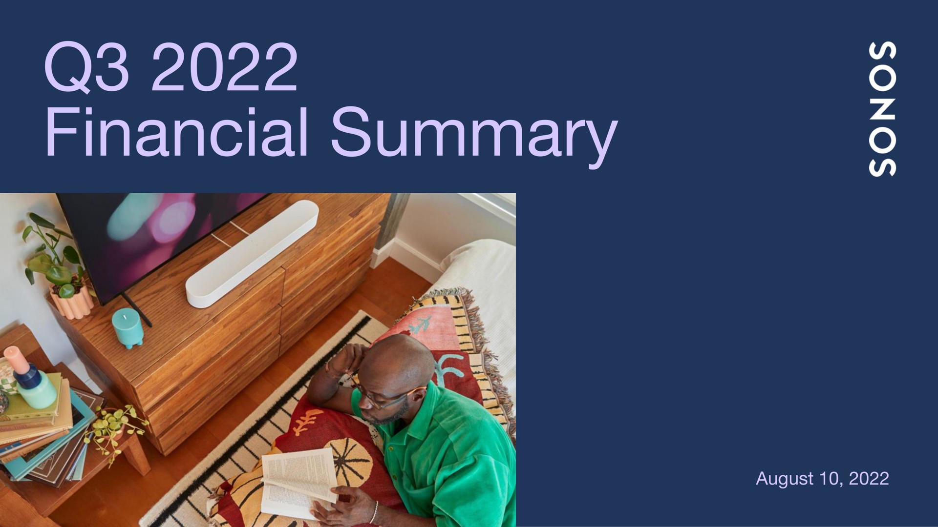 financial summary august | Sonos
