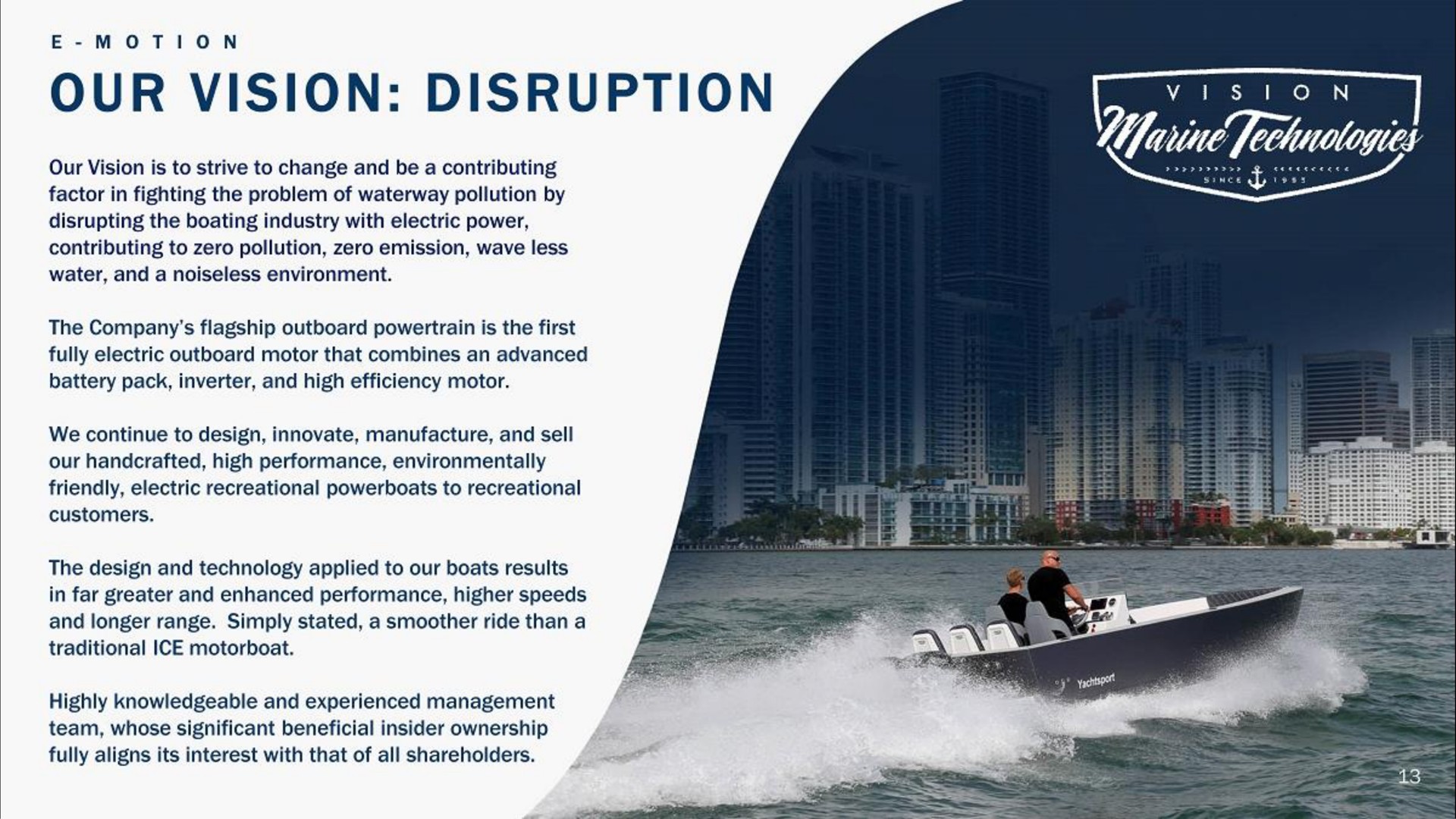 Vision Marine Technologies IPO Presentation Deck | Slidebook.io