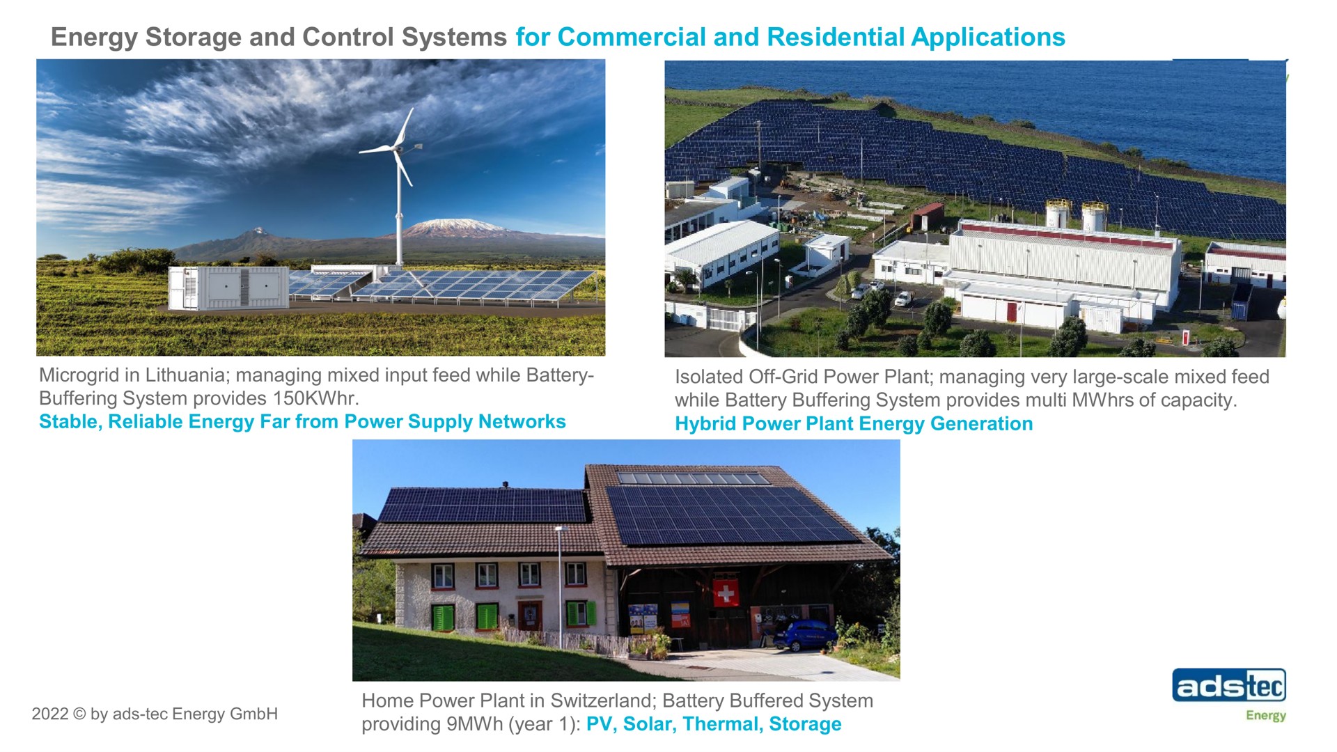 energy storage and control systems for commercial and residential applications ads tec energy by providing year solar thermal nine | ads-tec Energy