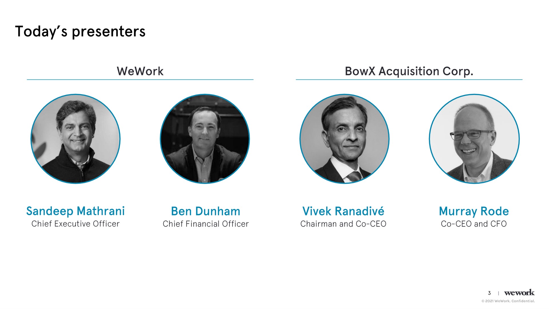 today presenters acquisition corp ben rode | WeWork