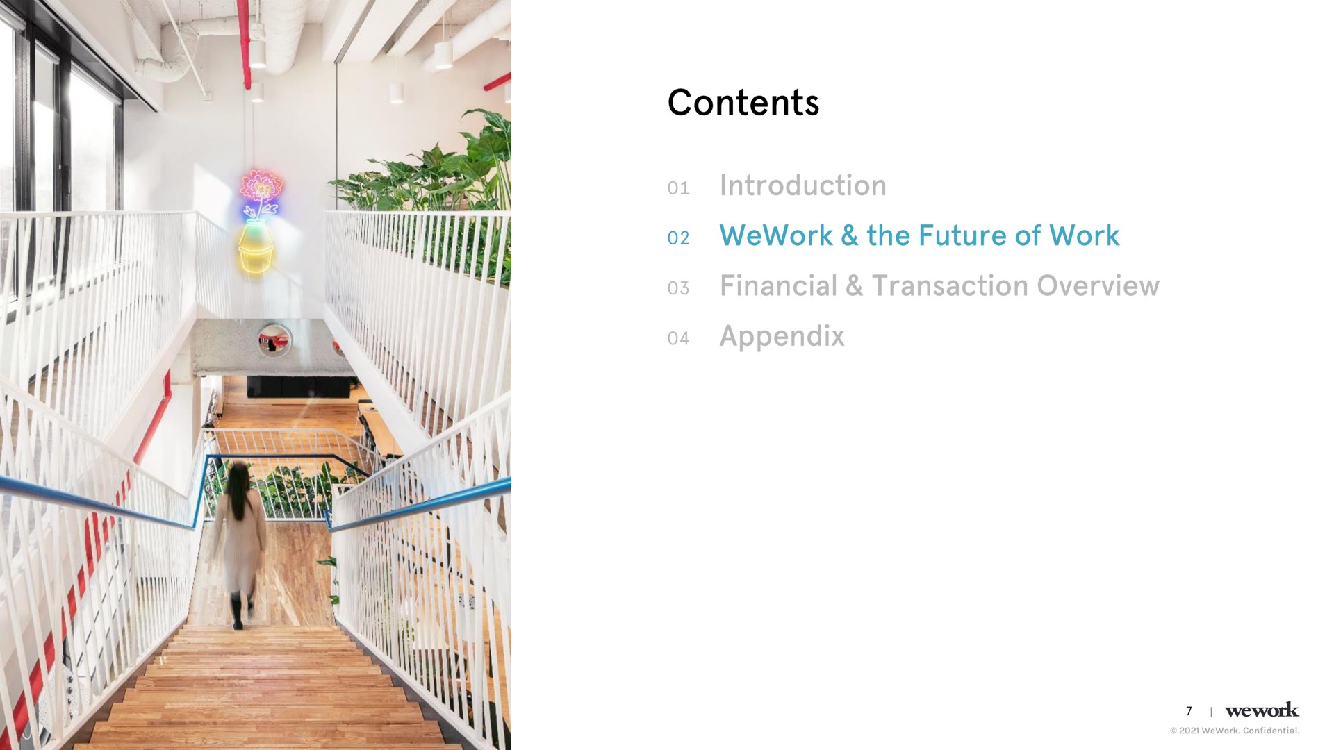 contents introduction the future of work appendix | WeWork