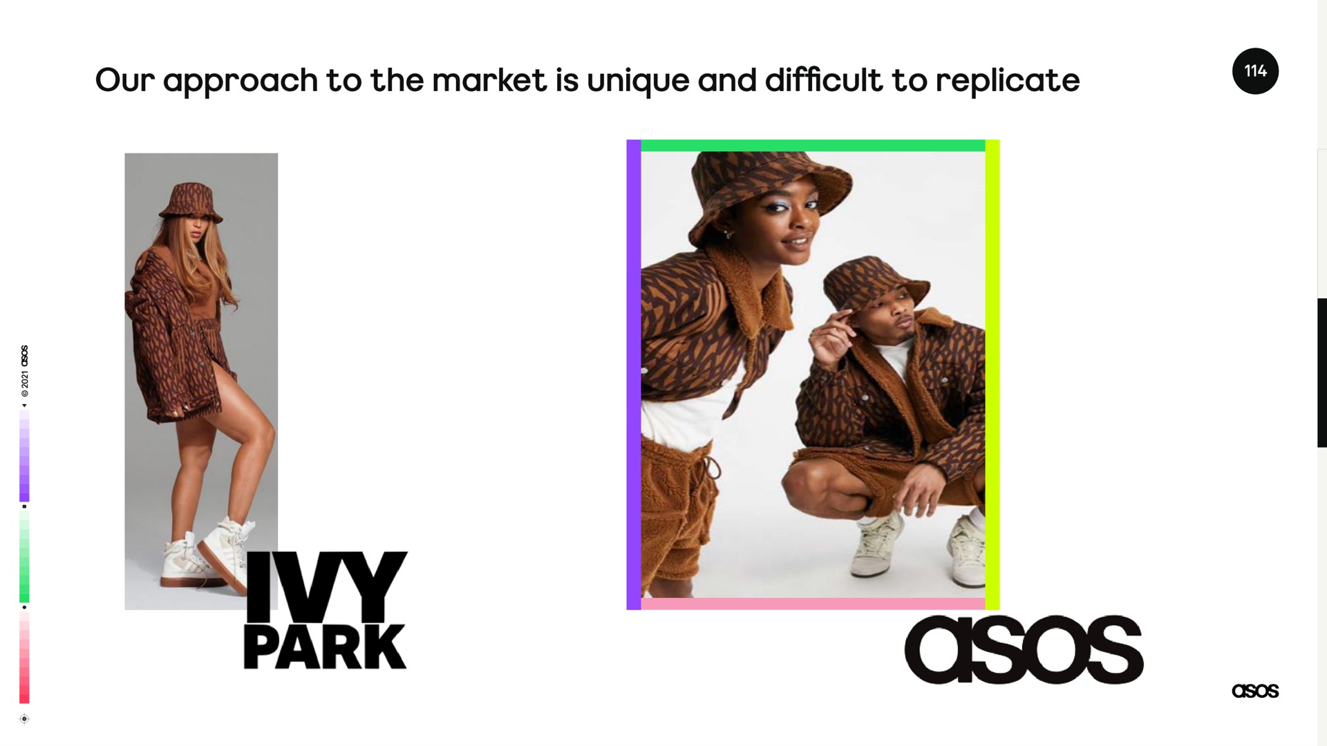 our approach to the market is unique and difficult to replicate | Asos