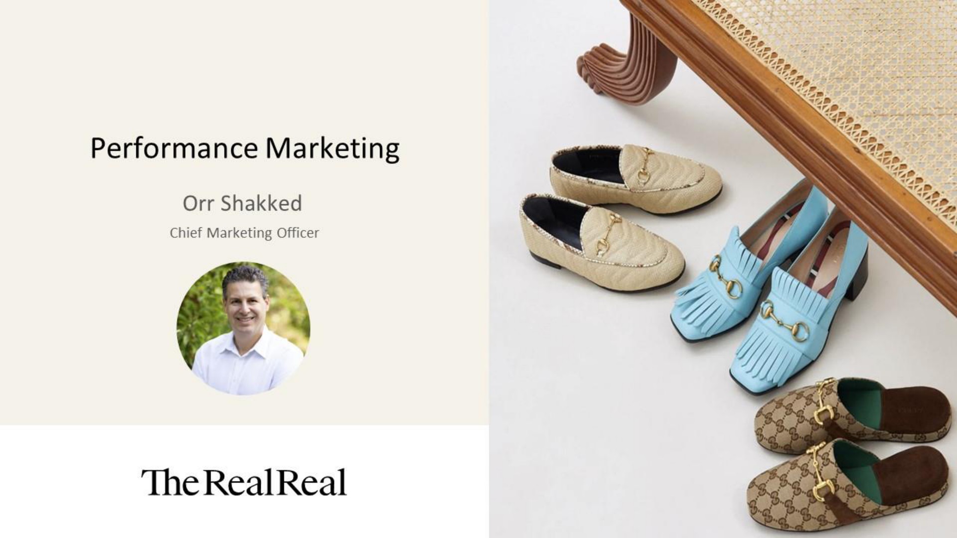 performance marketing the | The RealReal