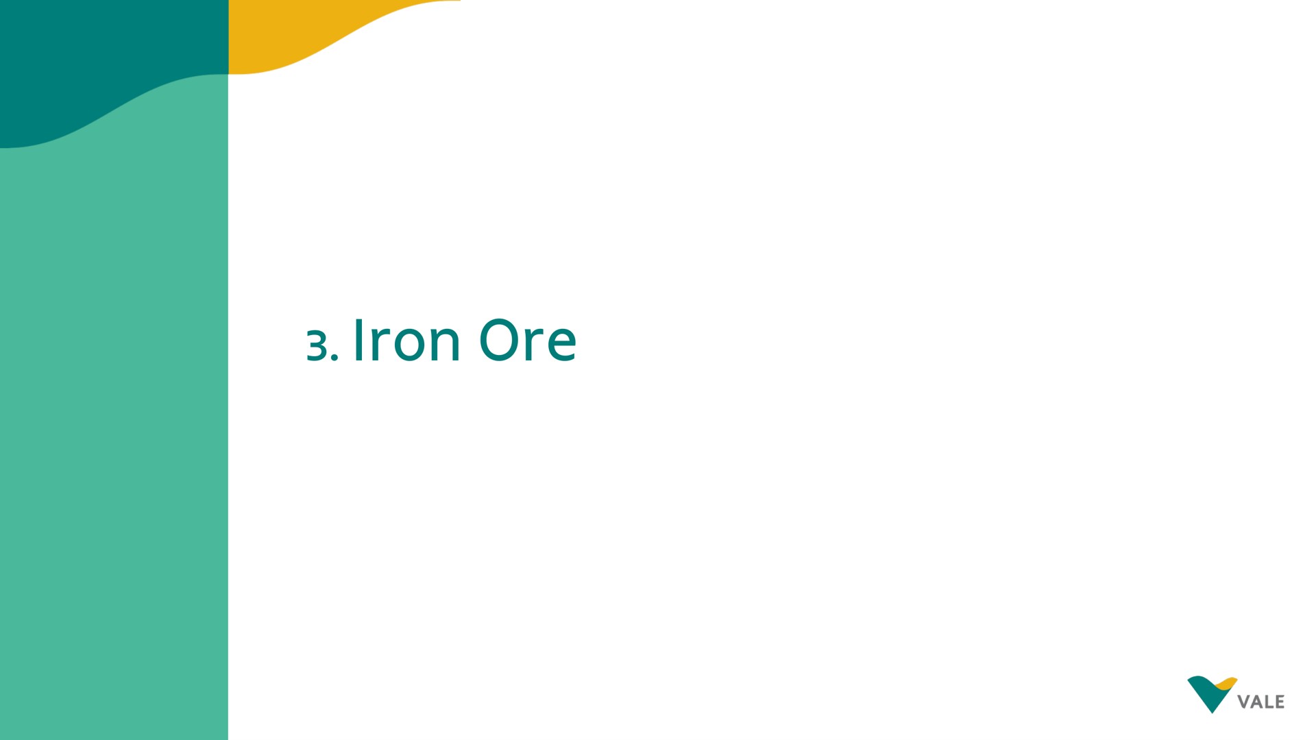 iron ore | Vale