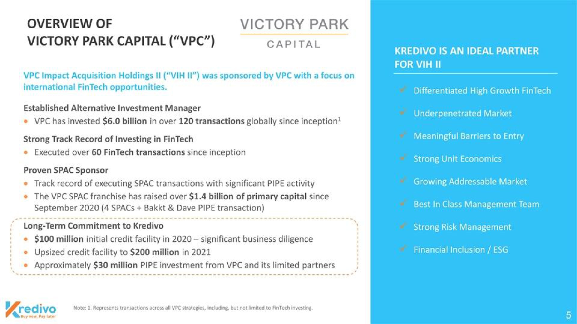 overview of victory park capital victory park capital | Kredivo