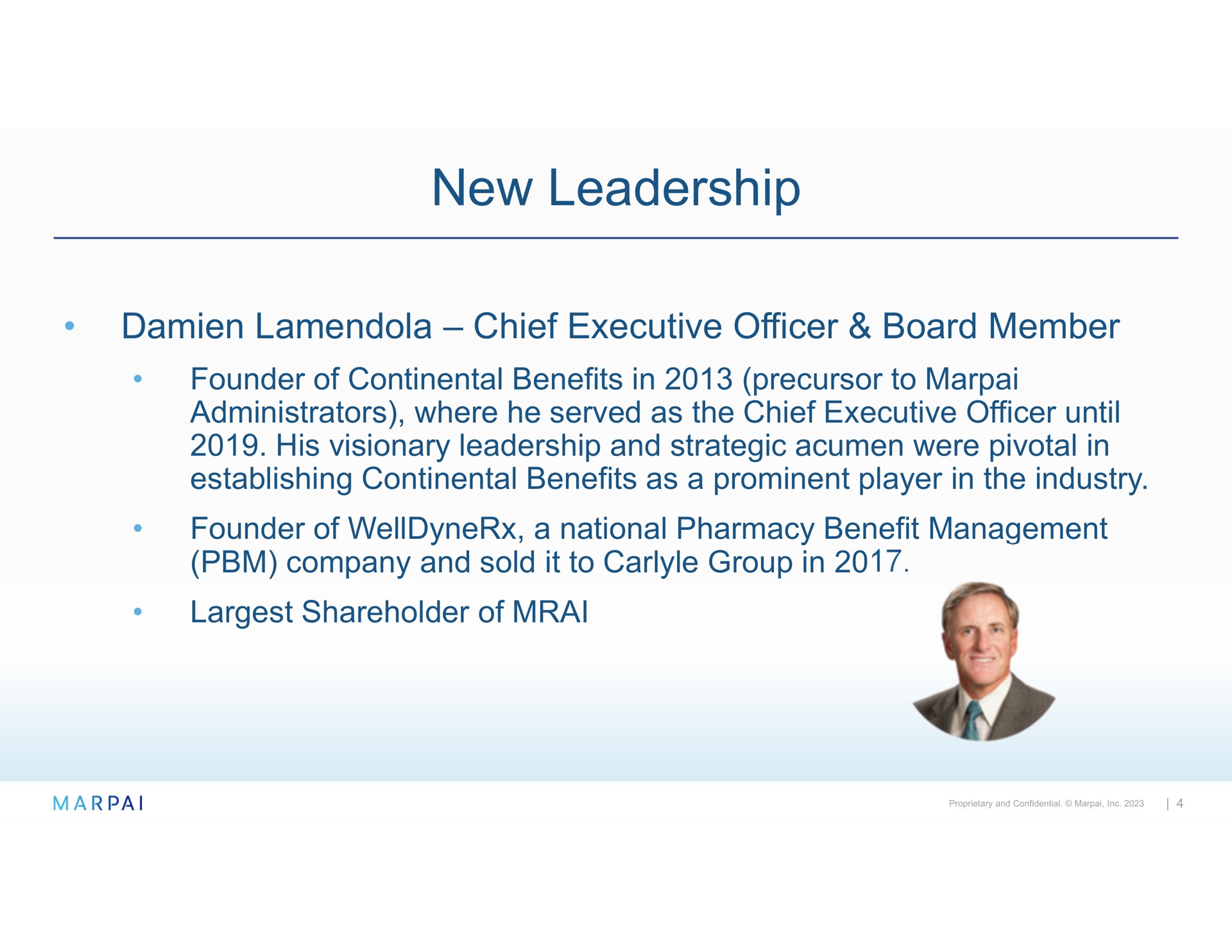 new leadership chief executive officer board member | Marpai