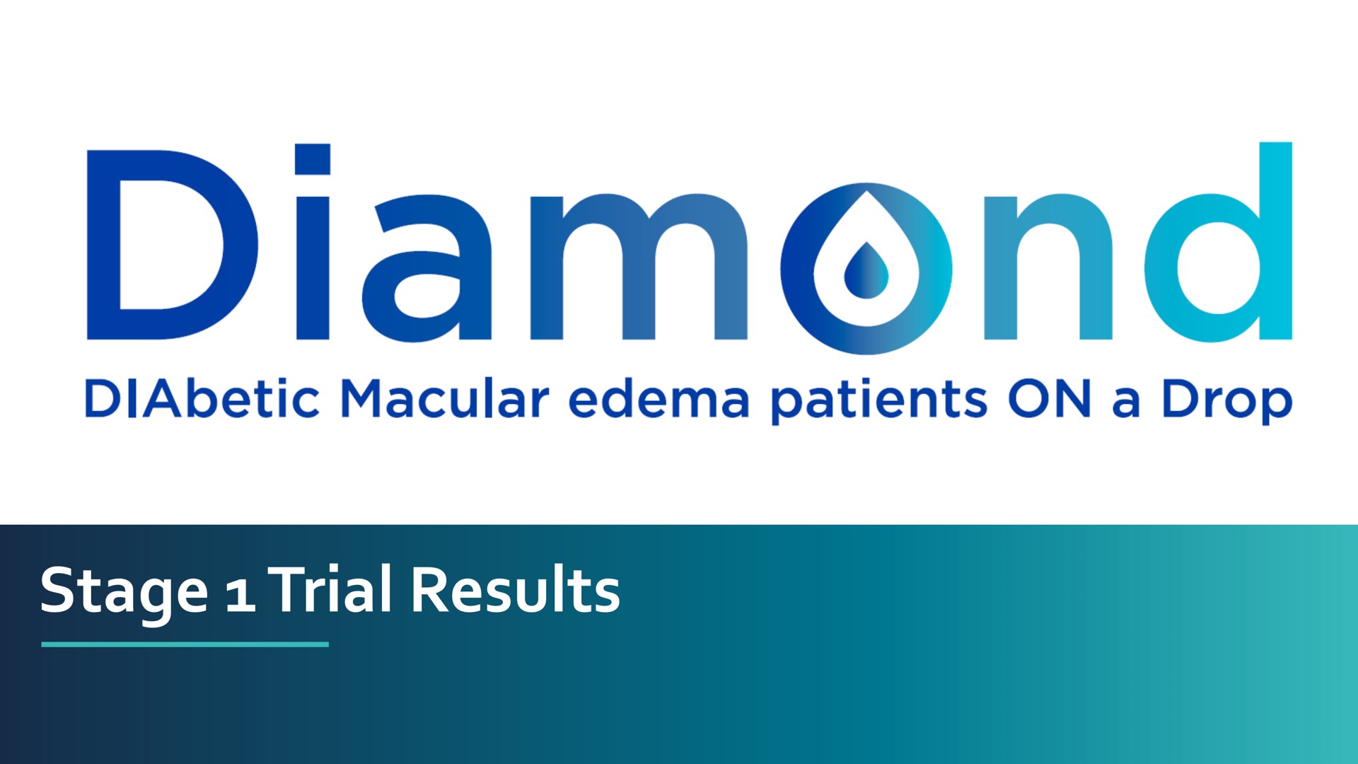 stage trial results diabetic macular edema patients on a drop diamond | Oculis