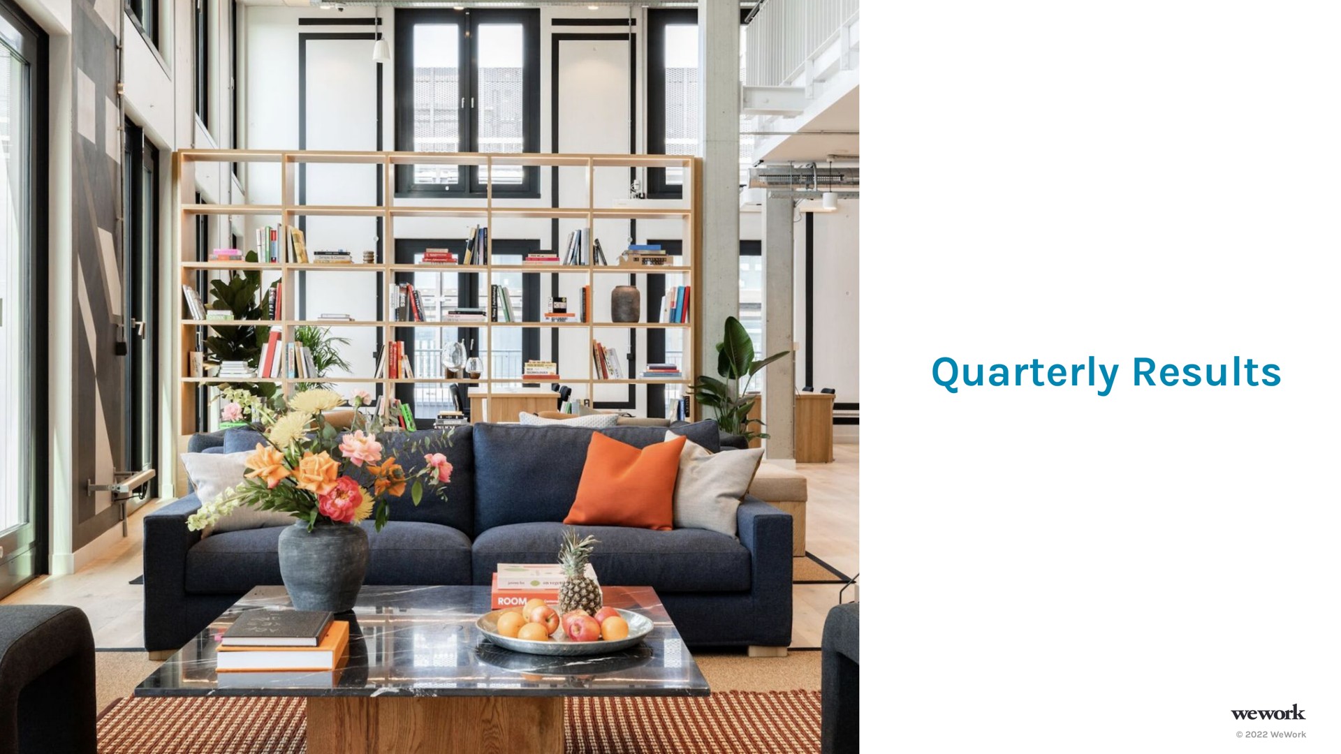 quarterly results | WeWork