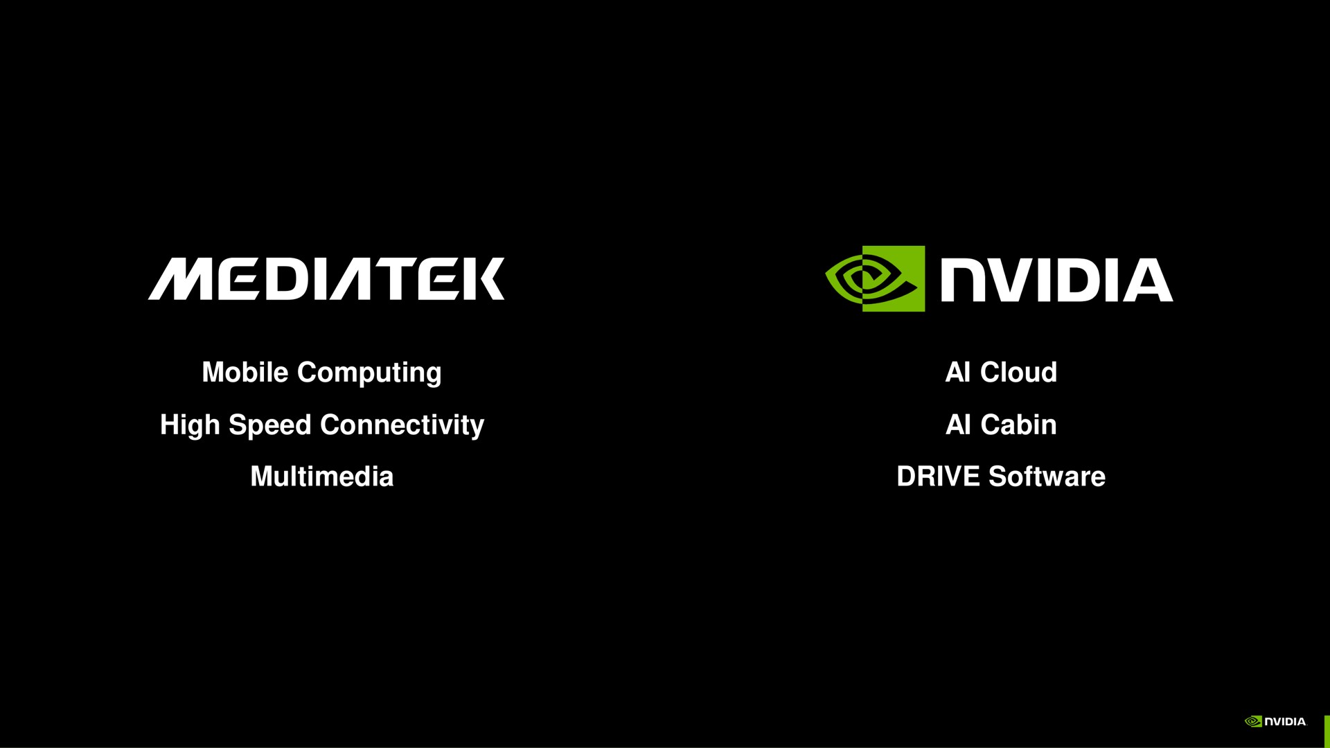 mobile computing high speed connectivity cloud cabin drive | NVIDIA