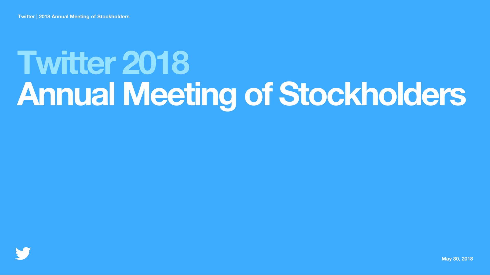 twitter annual meeting of stockholders ace go | Twitter