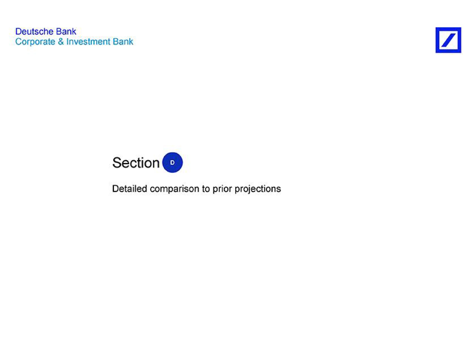 section | Deutsche Bank
