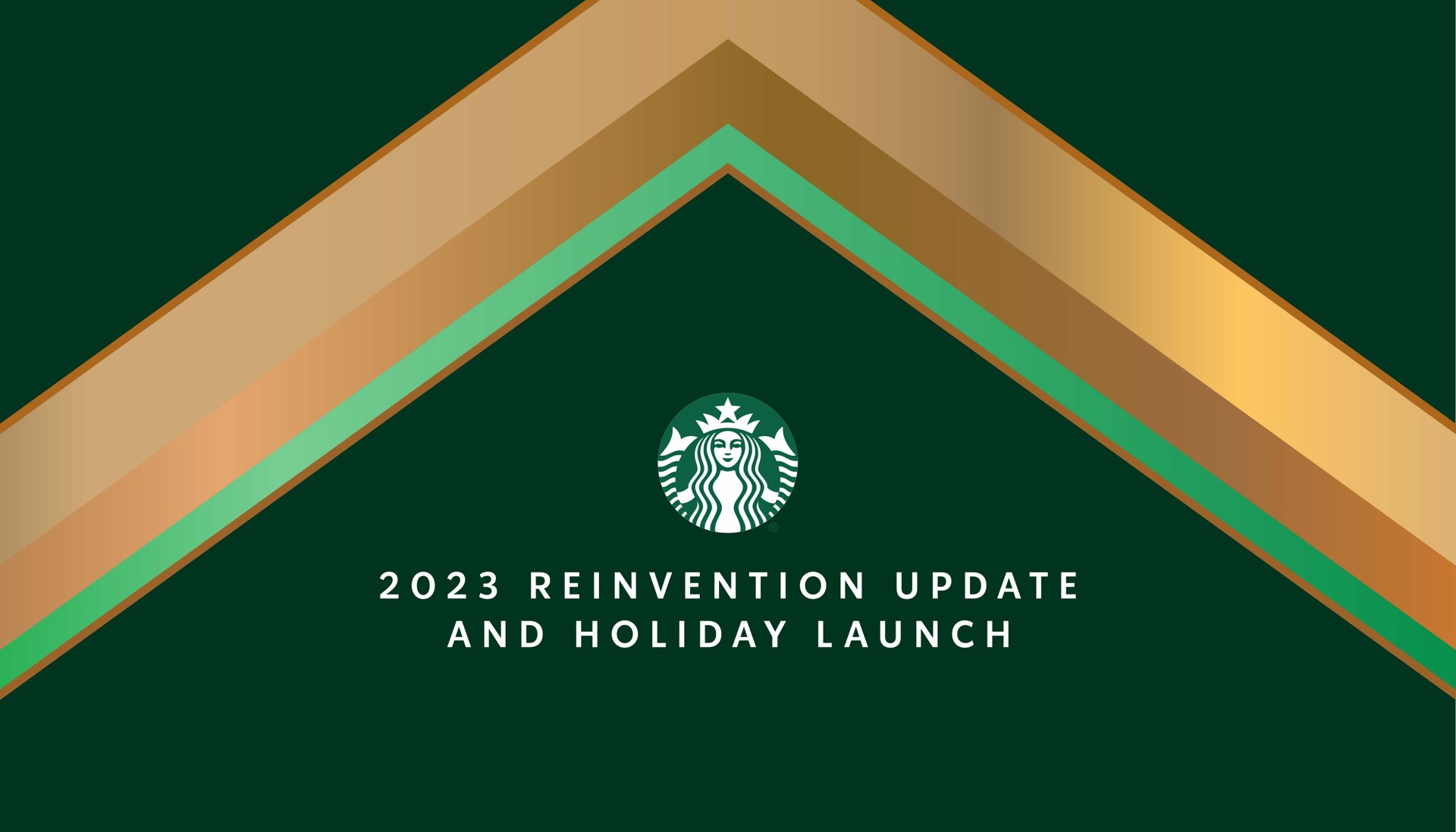 reinvention update and holiday launch | Starbucks