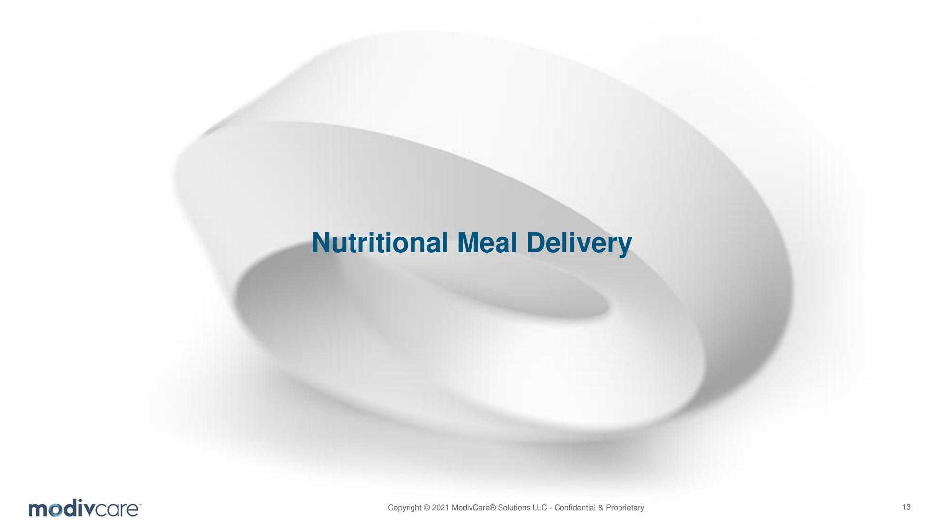 nutritional meal delivery | ModivCare