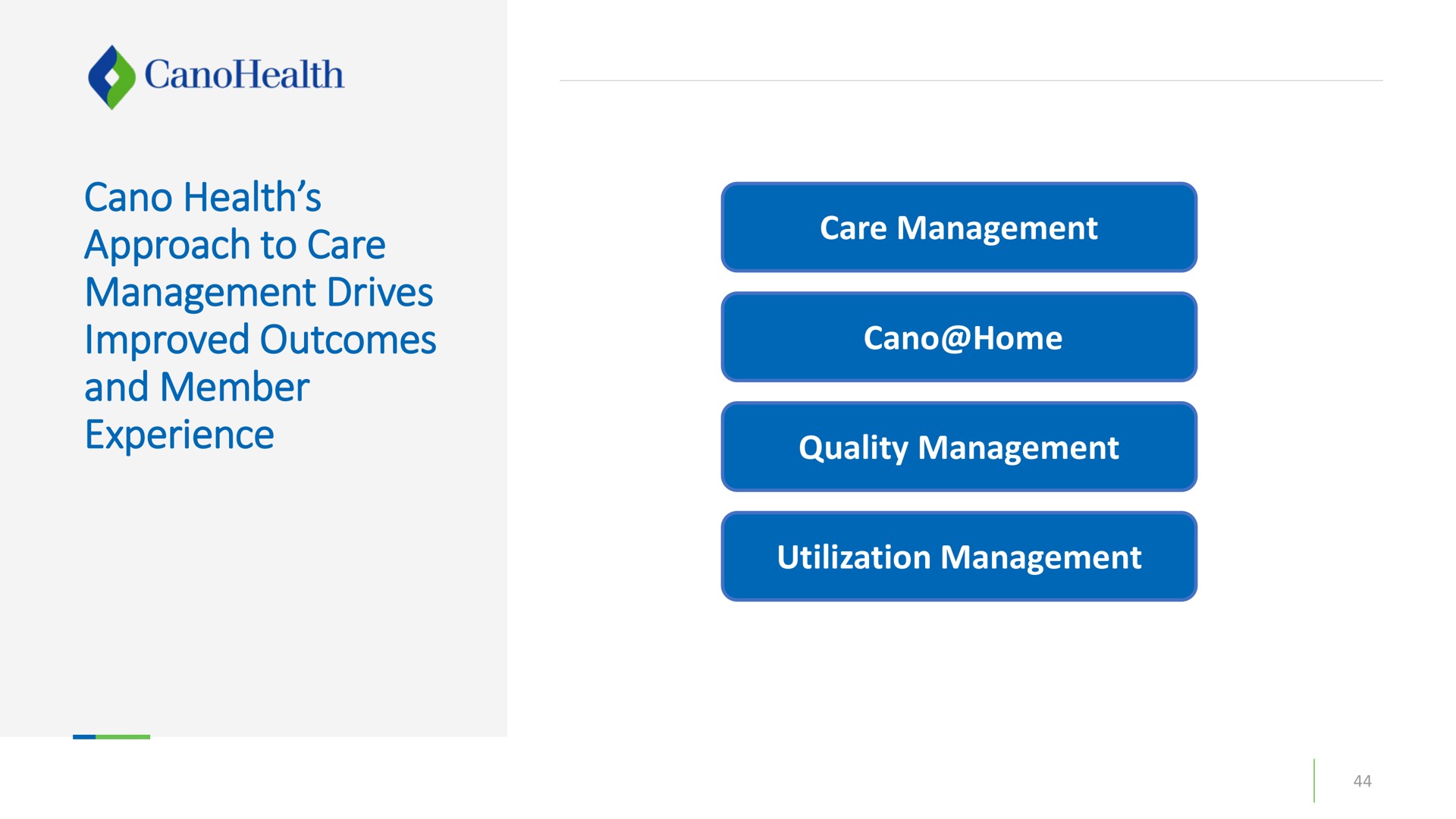 health approach to care management drives improved outcomes and member experience | Cano Health