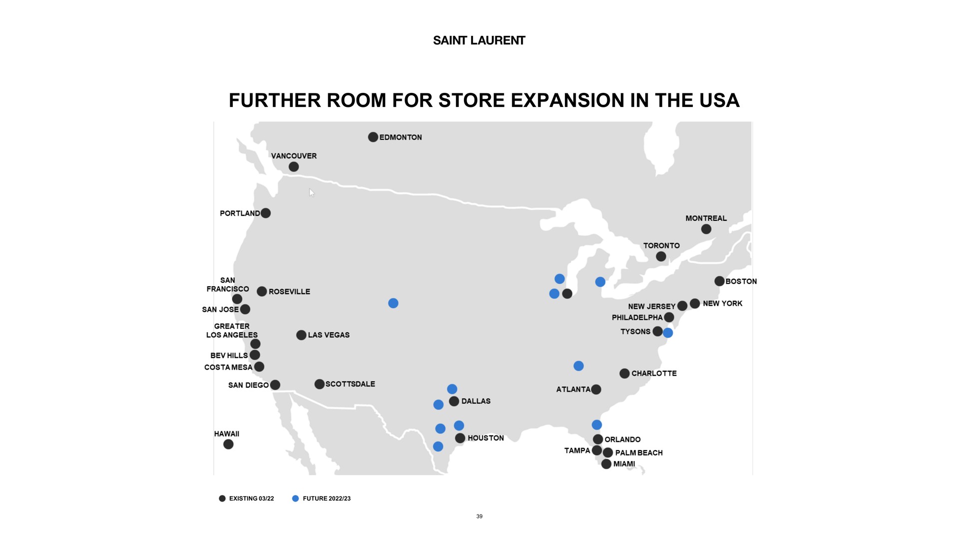 further room for store expansion in the | Kering