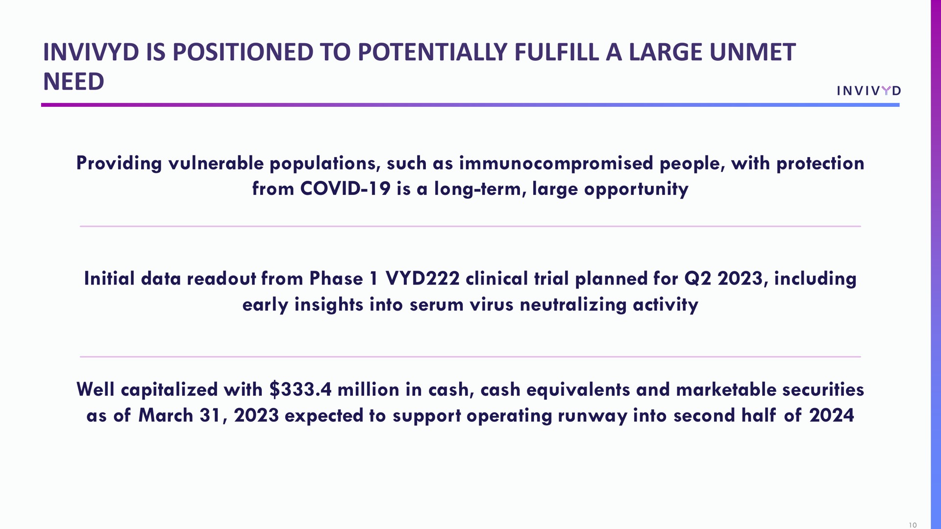 is positioned to potentially fulfill a large unmet need | Adagio Therapeutics
