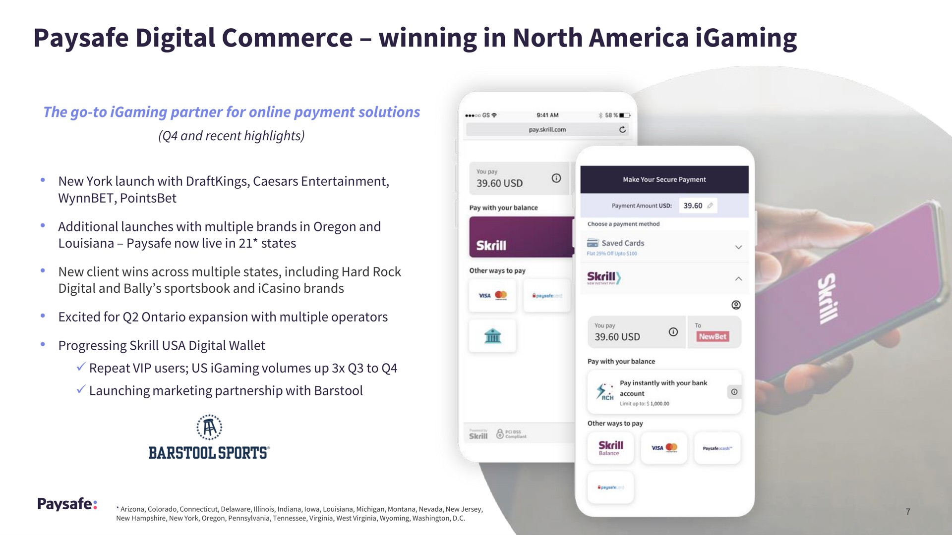 digital commerce winning in north | Paysafe