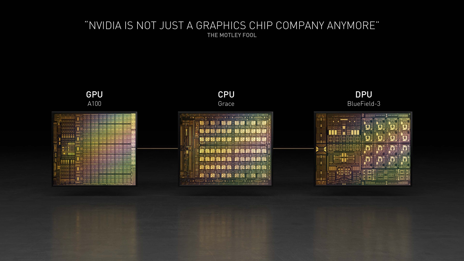 is not just a graphics chip company | NVIDIA