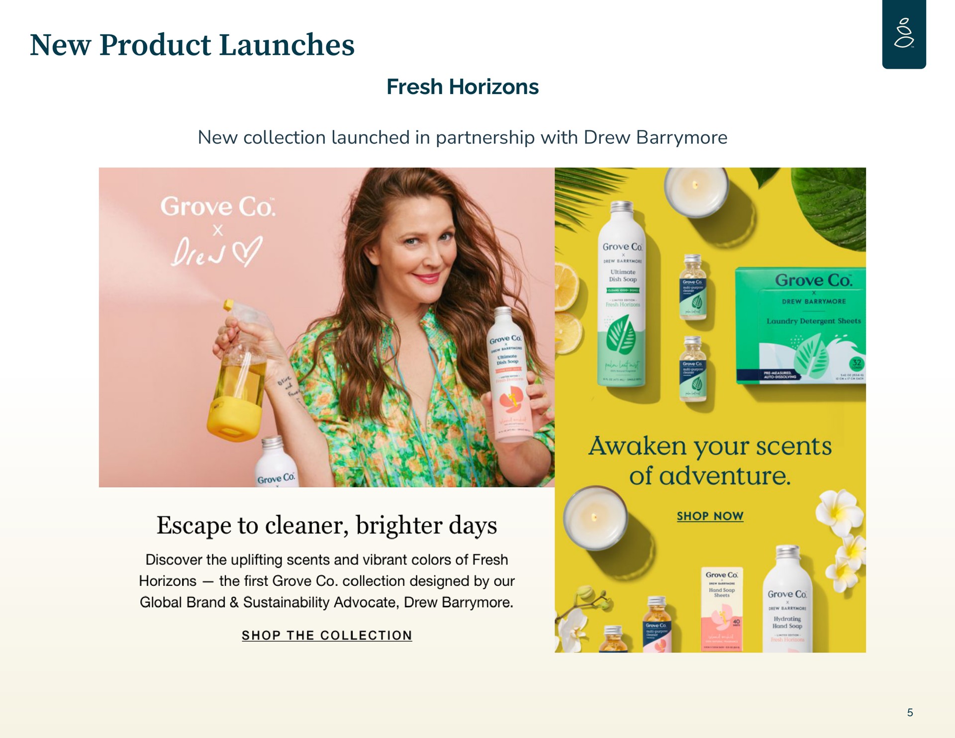 new product launches fresh horizons new collection launched in partnership with drew awaken your scents of adventure escape to cleaner days i | Grove