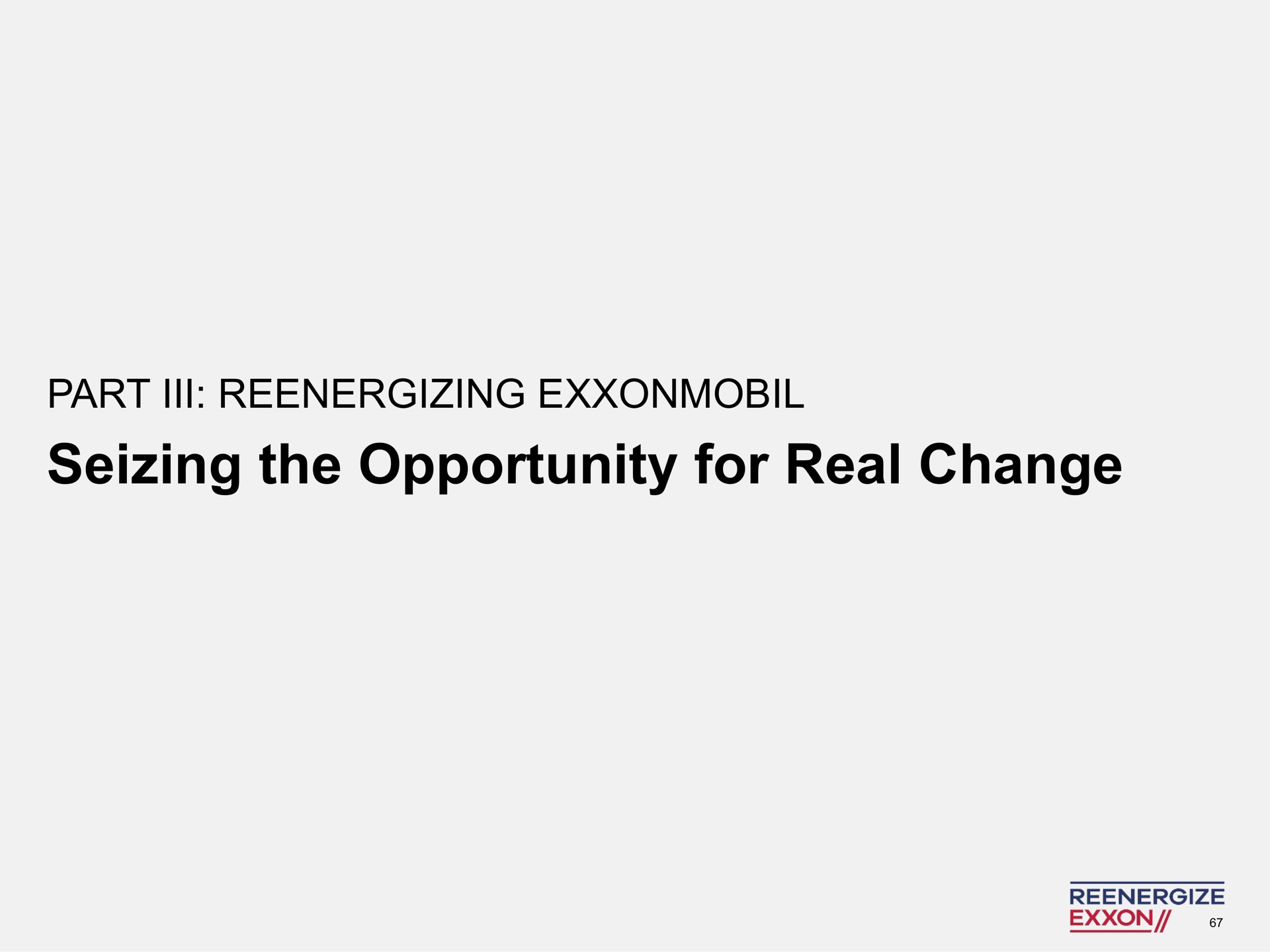 part seizing the opportunity for real change ill | Engine No. 1