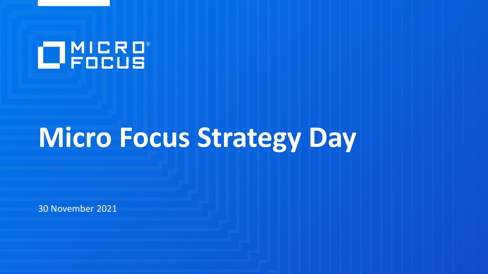 micro focus strategy day | Micro Focus