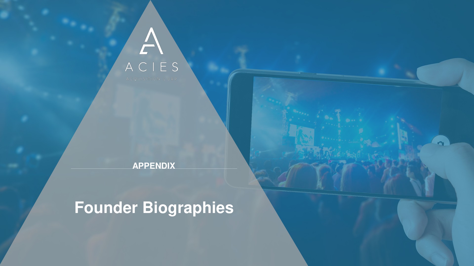 appendix founder biographies | Acies