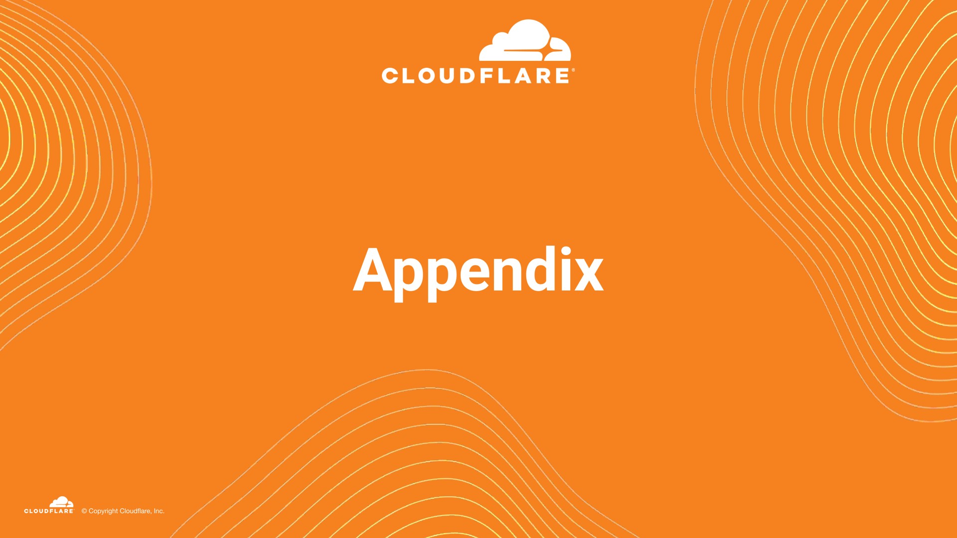 appendix | Cloudflare