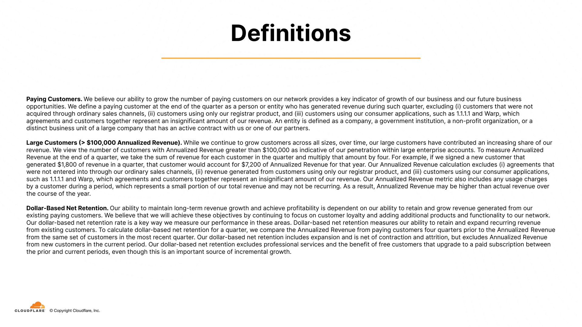 definitions | Cloudflare